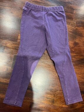 Boink - Equestrian Kids Riding Breeches Pants, 4T, Purple